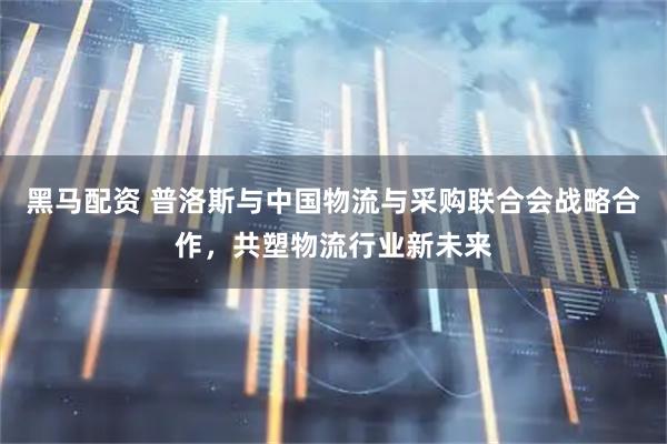 黑马配资 普洛斯与中国物流与采购联合会战略合作，共塑物流行业新未来